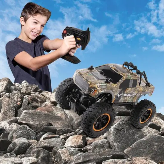 NKOK Mean Machines Rock Crawler RC Gray Camo Ford F-150 Raptor {6}