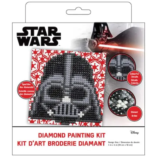 Camelot&reg; Dots Darth Vader Fun Diamond Painting Kit {4}