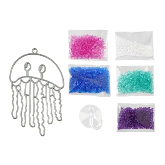 Jellyfish Color Your Way Bake It Suncatcher Kit by Creatology&trade; {3}