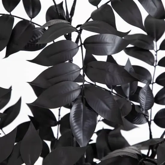 4ft. Artificial Halloween Black Sumac Tree {4}