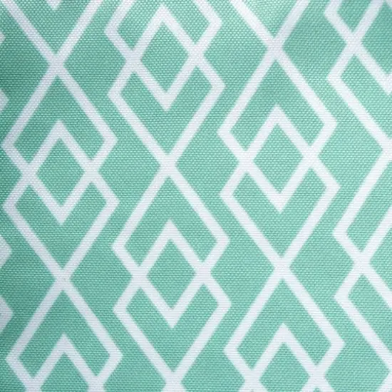 Aqua Diamond Outdoor Table Runner 14" x 72" {6}