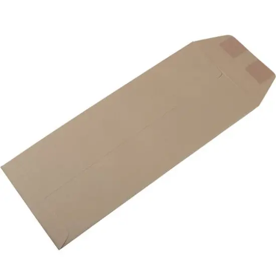 JAM Paper 4.75" x 11" Simpson Kraft Policy Envelopes {4}