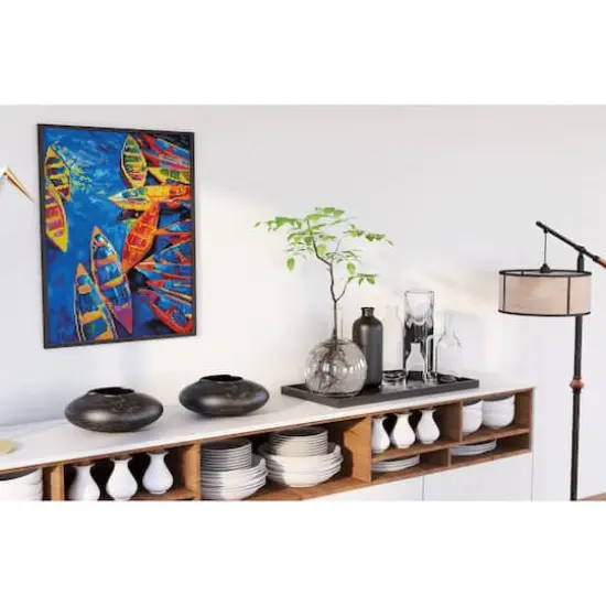 Diamond Dotz&reg; Intermediate Blue Bay Pre-Framed Diamond Painting Kit {5}