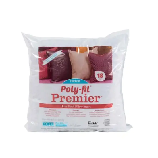 Poly-Fil&reg; Premier&trade; 8ct. Pillow Insert, 18'' x 18'' {1}