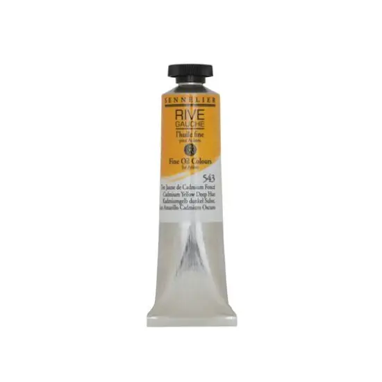 Sennelier Rive Gauche Oil Paint, 40mL 543 Cadmium Yellow Deep Hue {1}