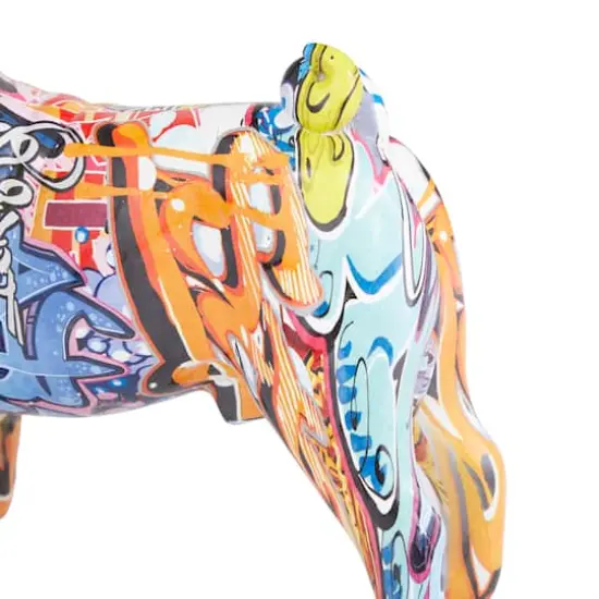 CosmoLiving by Cosmopolitan MultiPolystone Contemporary Sculpture, 7" x 13" x 6" {4}