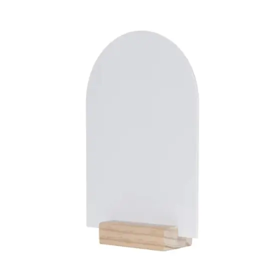 7.5" Acrylic Sign with Wood Stand by Make Market&reg; {3}