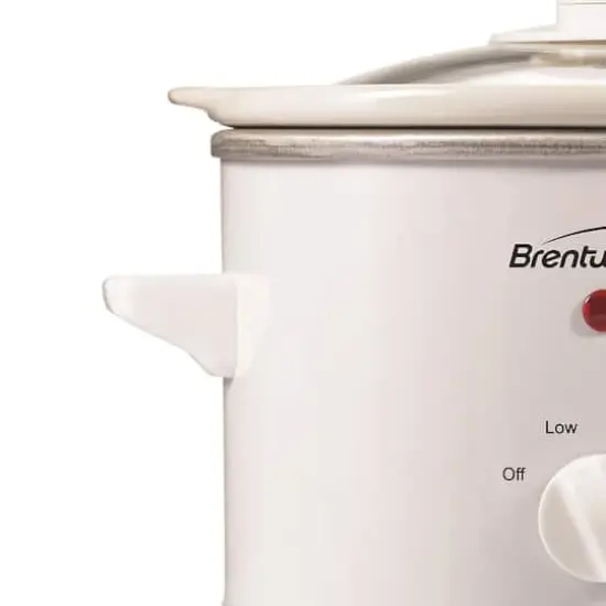 Brentwood 1.5qt. White Slow Cooker {6}