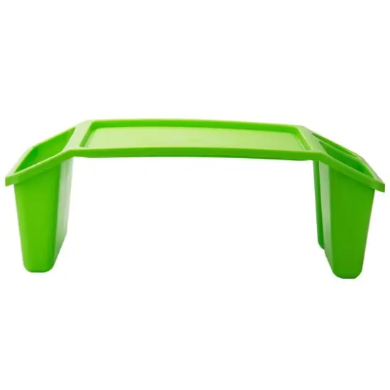 Mind Reader Kids&rsquo; Freestanding Portable Lap Desk With Side Pockets Green {8}