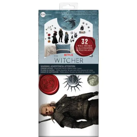 RoomMates The Witcher Characters Peel & Stick Wall Decals {8}