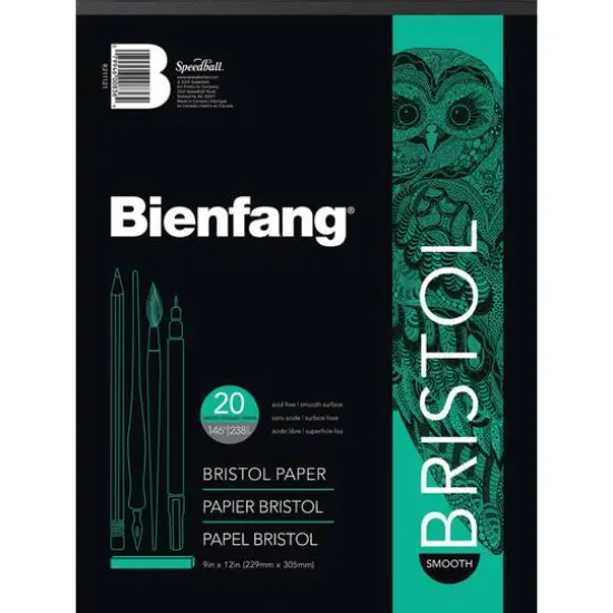 Bienfang&reg; Smooth Bristol Board Drawing Paper Pad {2}
