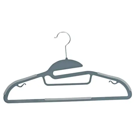 Simplify Ultimate Hangers, 8ct. Dark Gray {1}
