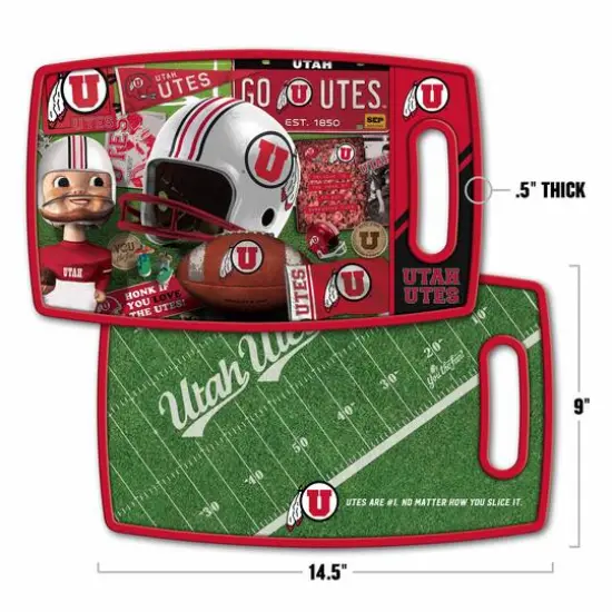  Utah Utes Retro Series Cutting Board Assorted {3}