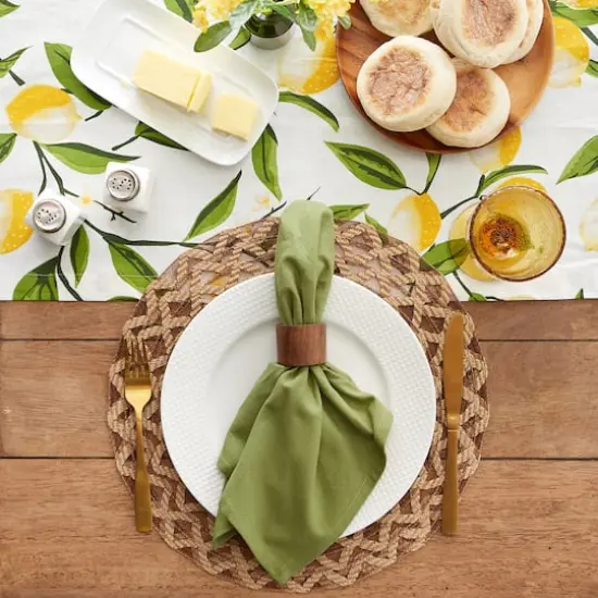 DII&reg; Oversized Napkin, 6ct. Antique Green {7}