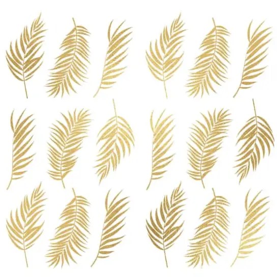 RoomMates Gold Palm Frond Peel & Stick Wall Decals {1}