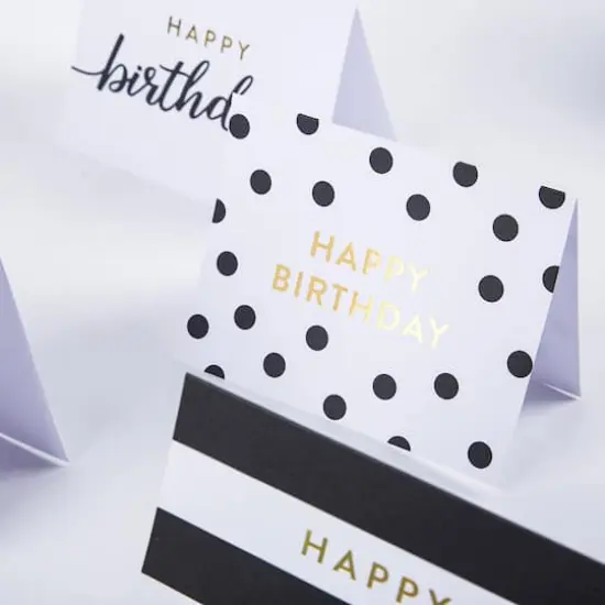 Happy Birthday Cards & Envelopes by Recollections&trade;, 4.25" x 5.5" {6}