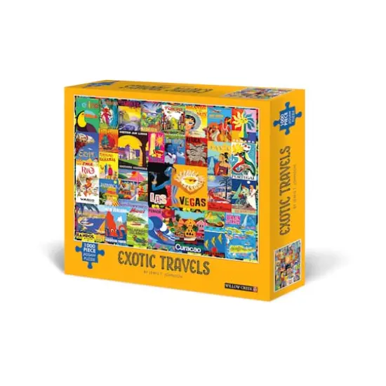 Lewis T. Johnson - Exotic Travels: 1000 Pcs {1}