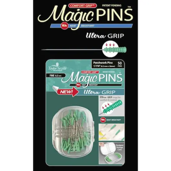 Taylor Seville&reg; Magic Pins&trade; Fine Patchwork Pins, 50ct. {1}