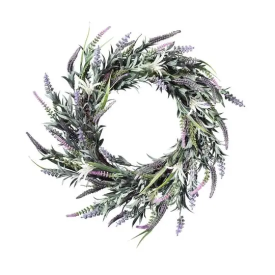 Haute Decor 24" Lavender Fields Wreath {1}