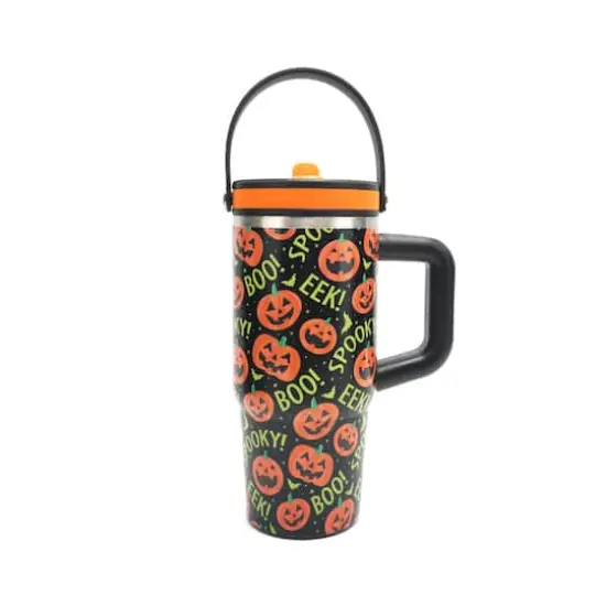 20oz. Jack-O'-Lantern Stainless Steel Insulated Tumbler by Ashland&reg; {1}