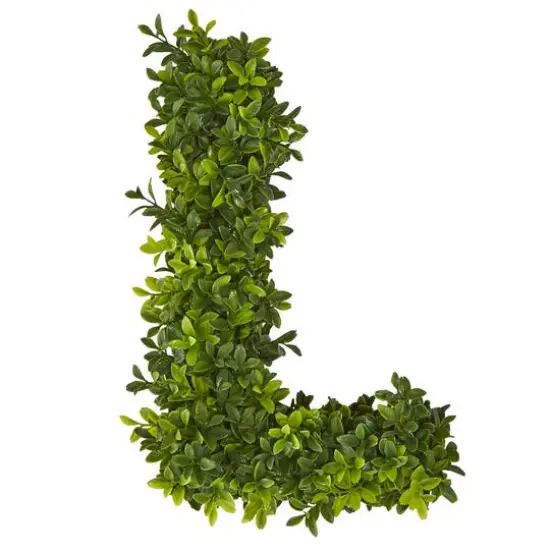 12" LOVE Boxwood Wall Decoration {4}