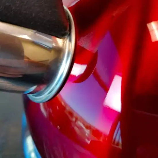 Mr. Coffee Claredale 1.7qt. Red Stainless Steel Whistling Tea Kettle with Nylon Handle {4}