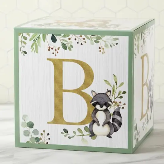 Kate Aspen&reg; Woodland Baby Block Box Set {7}