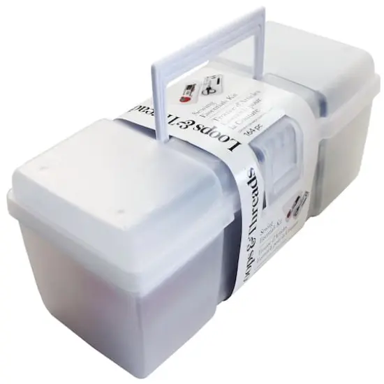 Sew & Go Premium Sewing Kit in Caddy with Removable Tray by Loops & Threads&trade; {7}