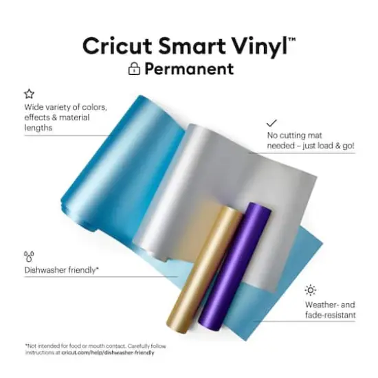 Cricut&reg; Permanent Smart Vinyl&trade; Shimmer Purple {3}
