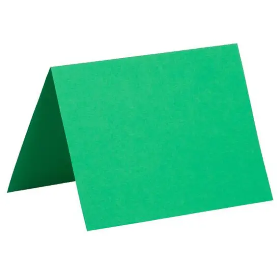 JAM Paper Green Blank Foldover Cards {2}