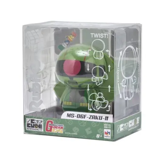Rubik's MS-06 Zaku II Charaction Cube Puzzle Gundam {8}