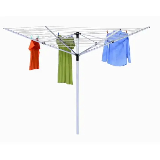 Honey Can Do Aluminum Outdoor Umbrella Dryer, 165ft. {1}