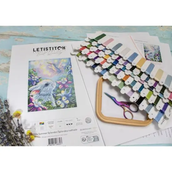 Letistitch Summer Splendor Counted Cross Stitch Kit {7}