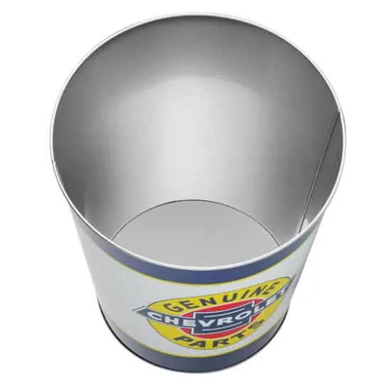 American Art D&eacute;cor&trade; 11" Genuine Chevy Parts Decorative Metal Trash Can {6}