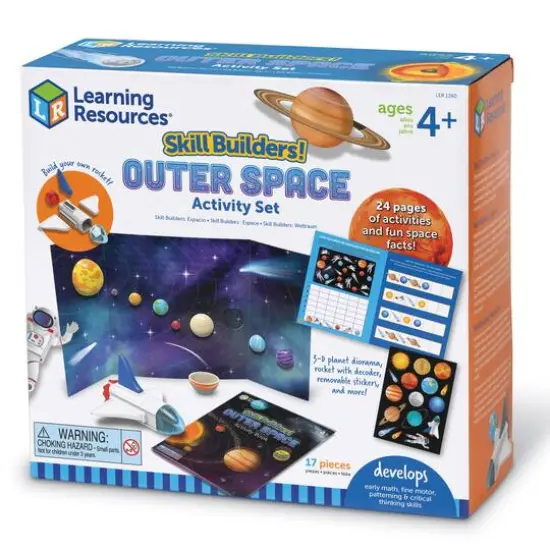 Learning Resources Skill Builders Outer Space Activity Set {7}