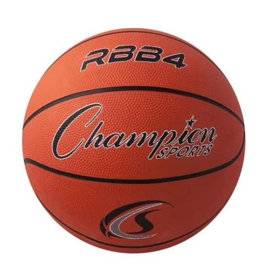 Champion Sports Size 6 Intermediate Coral Orange Basketball {1}