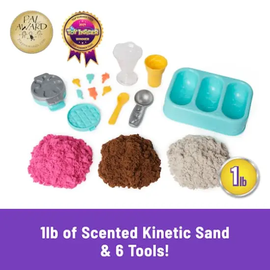 Kinetic Sand&trade; Ice Cream Treats Scented Playset {3}