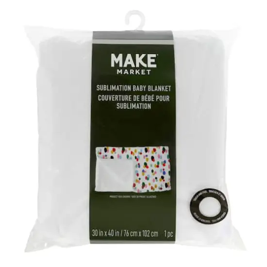 30" x 40" Sublimation Baby Blanket by Make Market&reg; {3}