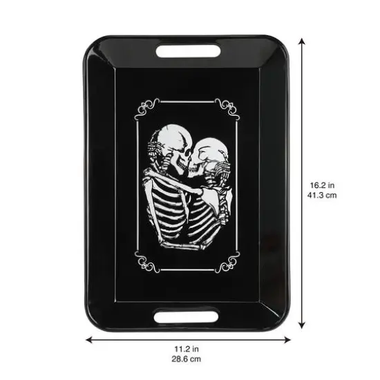 11.25" x 16.25" Metal Skeleton Tray Tabletop D&eacute;cor by Ashland&reg; {8}
