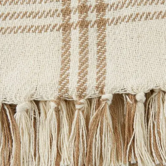 DII&reg; Stone Modern Farmhouse Plaid Throw {3}