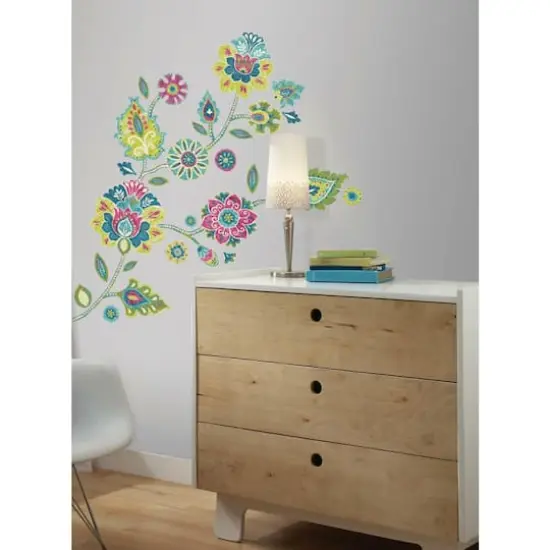 RoomMates Boho Floral Peel & Stick Giant Wall Decals {4}