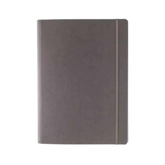 Fabriano® Ecoqua Plus Dotted A4 Hidden Spiral-Bound Notebook Gray {1}