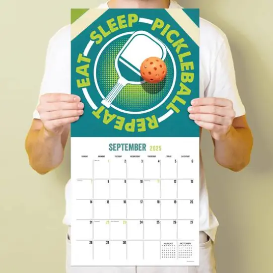 TF Publishing 2025 Pickleball Is Life Wall Calendar {6}