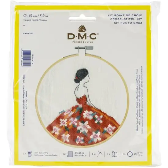 DMC&reg; Carmen Cross Stitch Kit {3}
