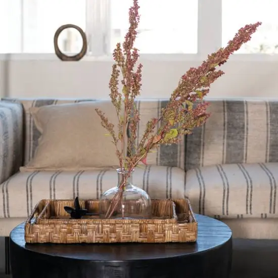 Hello Honey&reg; 7.5" Clear Blown Glass Vase {3}