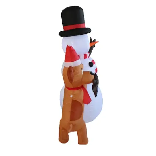 5ft. Inflatable Ugly Sweater Party Penguin {3}