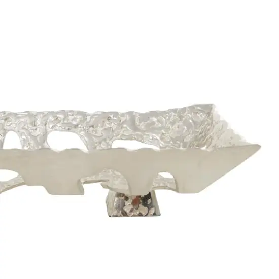 Silver Contemporary Tray, Set of 2" 29", 23" {5}