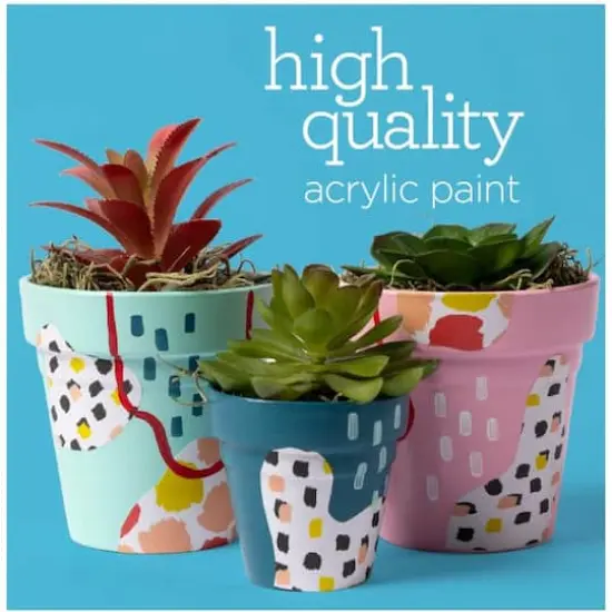 Apple Barrel&reg; Acrylic Multi-Surface Satin Paints & Mod Podge 21 Piece Set {7}