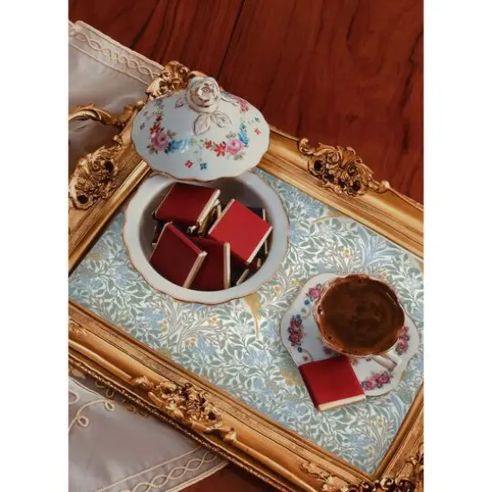 RoomMates Garden Aviary Peel & Stick Wallpaper Sky Blue {7}