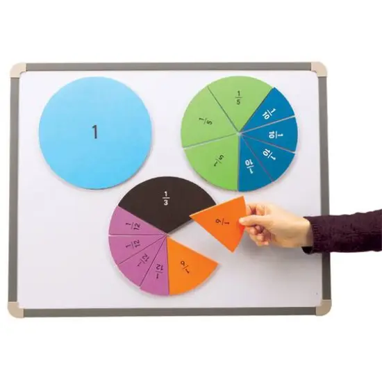 Educational Insights Foam Magnetic Fraction Circles {1}